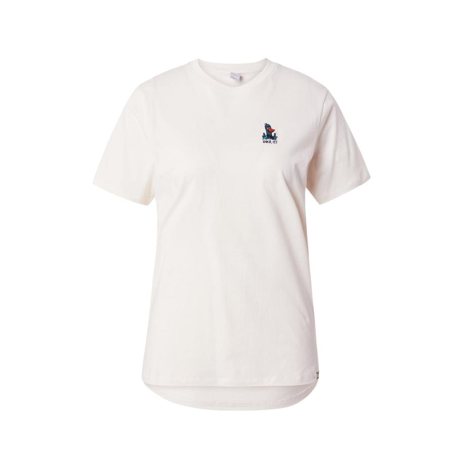 Iriedaily Iriedaily Shirt Duck petrol / rood / wit -