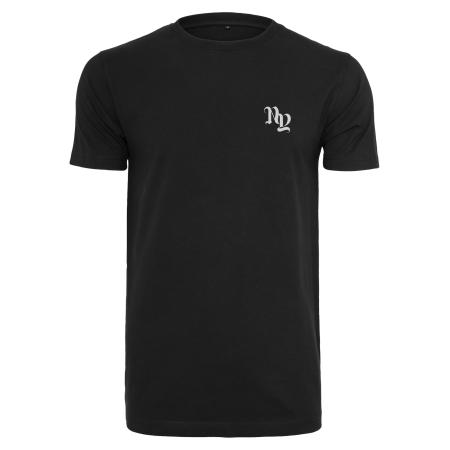 mister tee Mister Tee Shirt zwart / wit