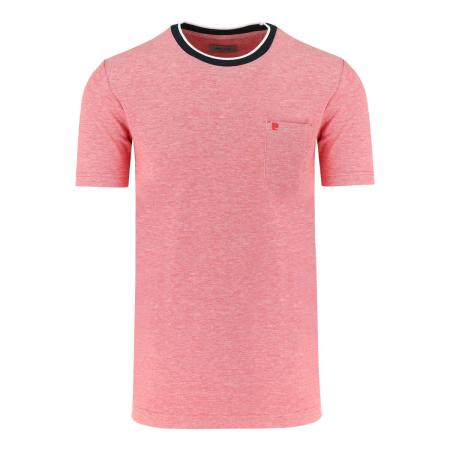 Pierre Cardin T-Shirt ronde hals rood, Effen