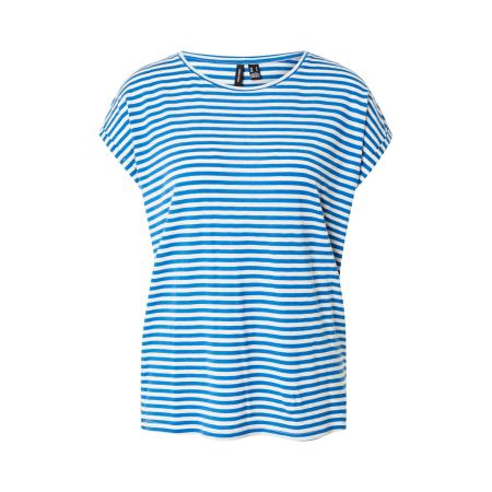 Aware Shirt VMAva blauw / wit