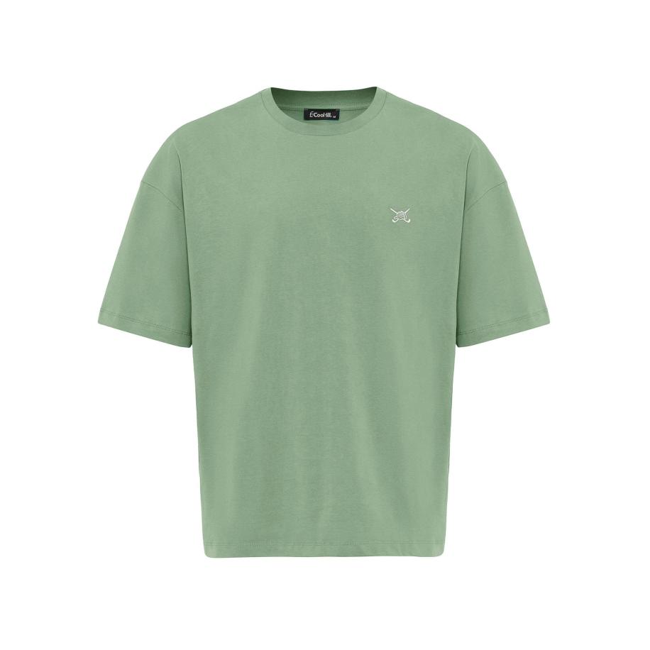 Cool Hill Cool Hill Shirt groen / wit -