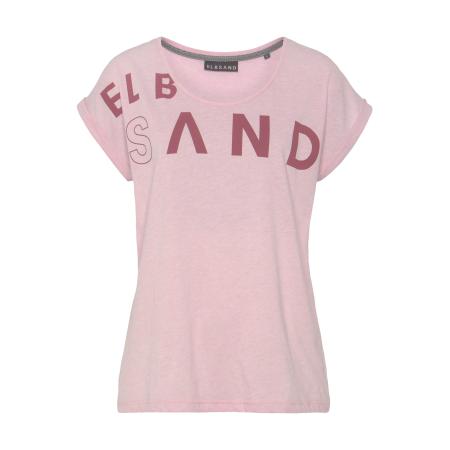 Elbsand Elbsand Shirt roze gemêleerd / rood
