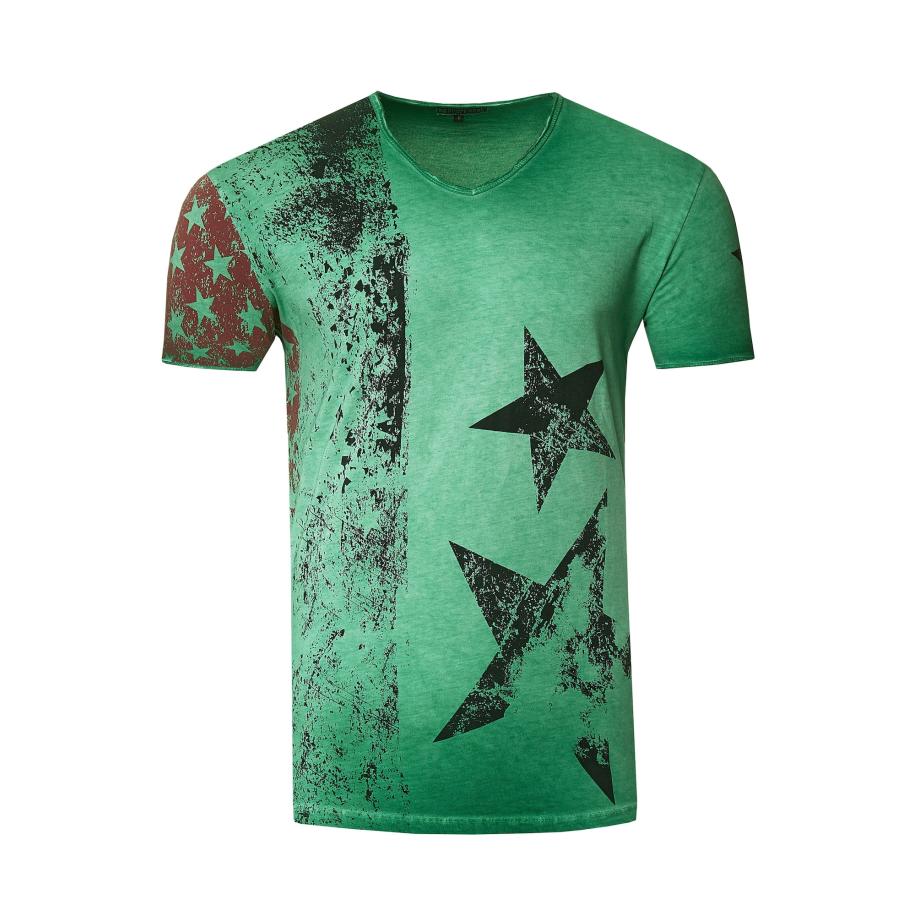 Rusty Neal Rusty Neal Shirt groen -