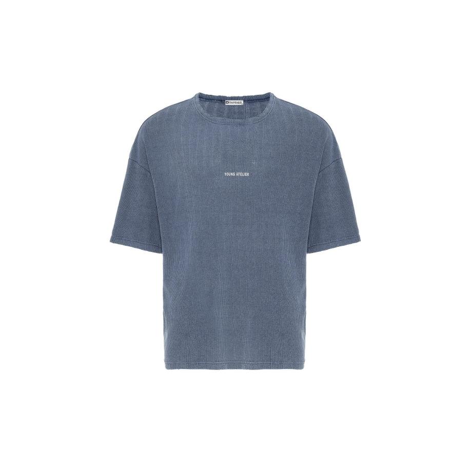 Dandalo Dandalo Shirt indigo / zwart / wit -