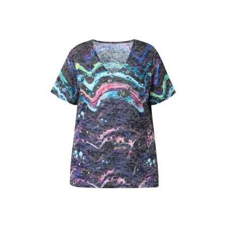 Angel of Style Shirt lichtblauw / donkerblauw / pink