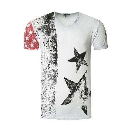 Rusty Neal Rusty Neal Shirt zwart / wit