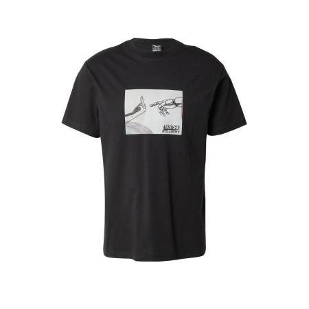 Iriedaily Iriedaily Shirt H.I. lichtgrijs / pastelgroen / braam / zwart