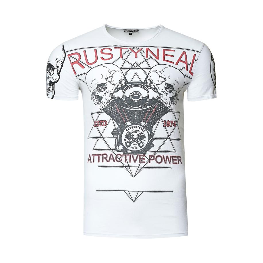 Rusty Neal Rusty Neal Shirt wit -