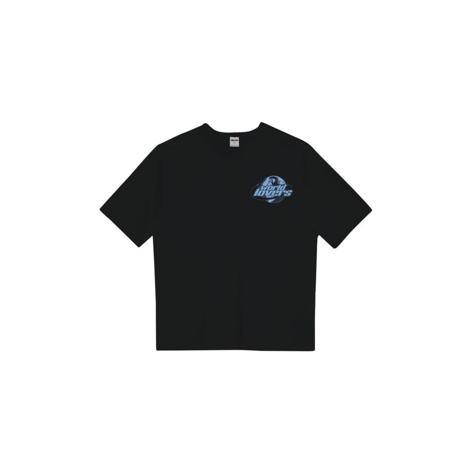 UNIQVIBE UNIQVIBE Shirt opaal / zwart -