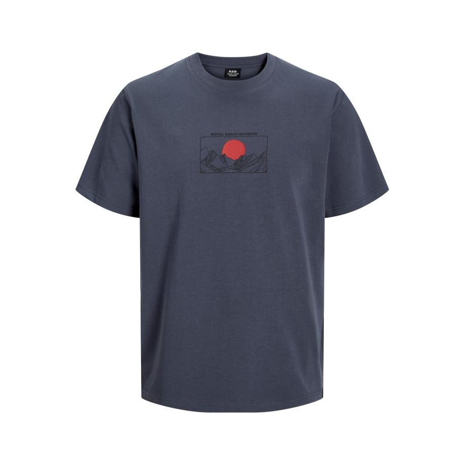 ROYAL DENIM DIVISION R.D.D. ROYAL DENIM DIVISION Shirt marine / rood / zwart -