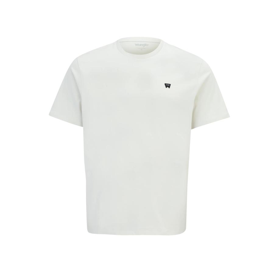 Wrangler WRANGLER Shirt SIGN OFF TEE zwart / wit -