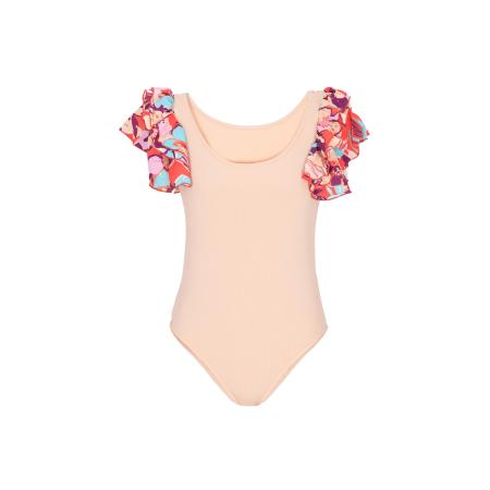 ebeeza ebeeza Shirt body beige / aqua / sering / lichtrood