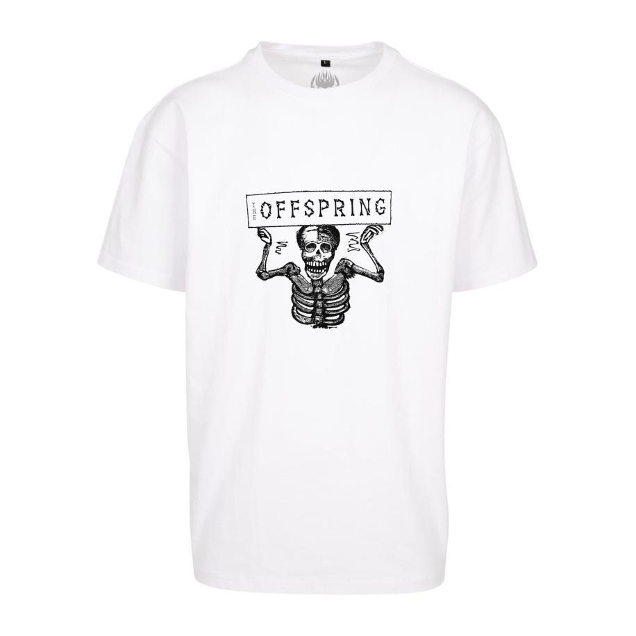Merchcode Merchcode Shirt Offspring Canadian Tour zwart / wit -