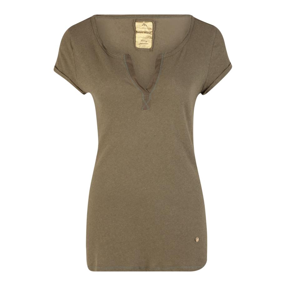 Mos Mosh MOS MOSH Shirt kaki -