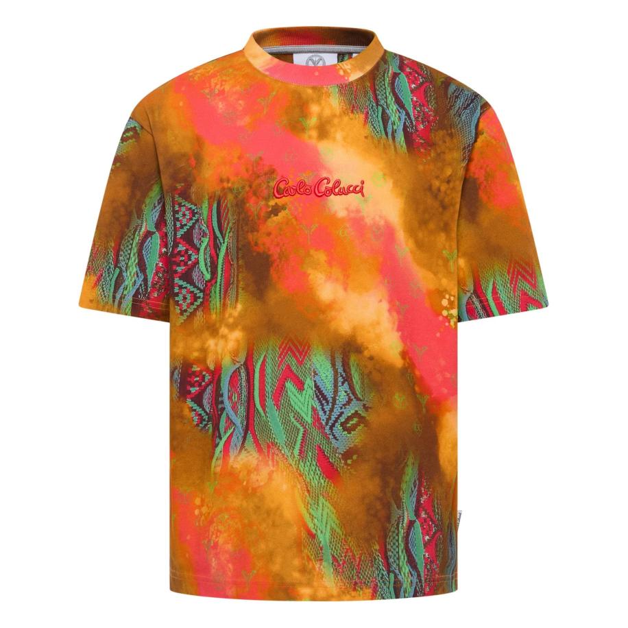 carlo colucci Carlo Colucci Shirt DInezo gemengde kleuren -