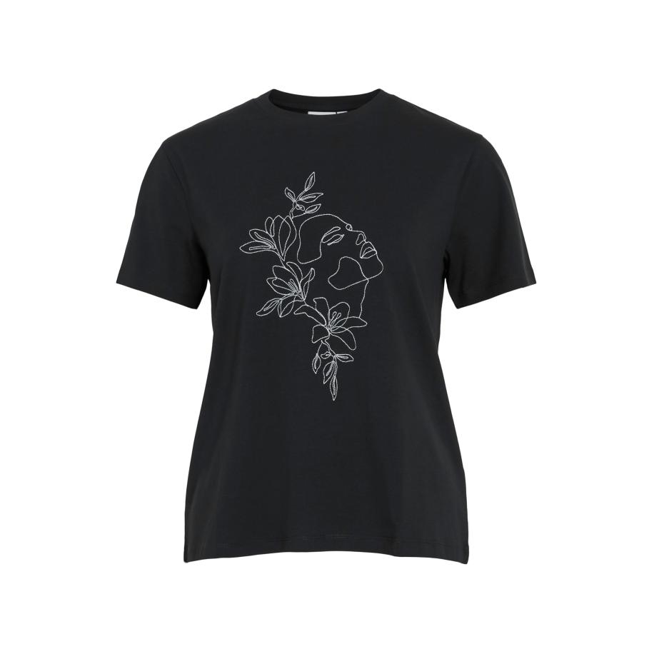 Vila VILA Shirt VINora zwart / wit -