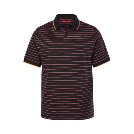 men plus Men Plus Shirt rood gemêleerd / zwart
