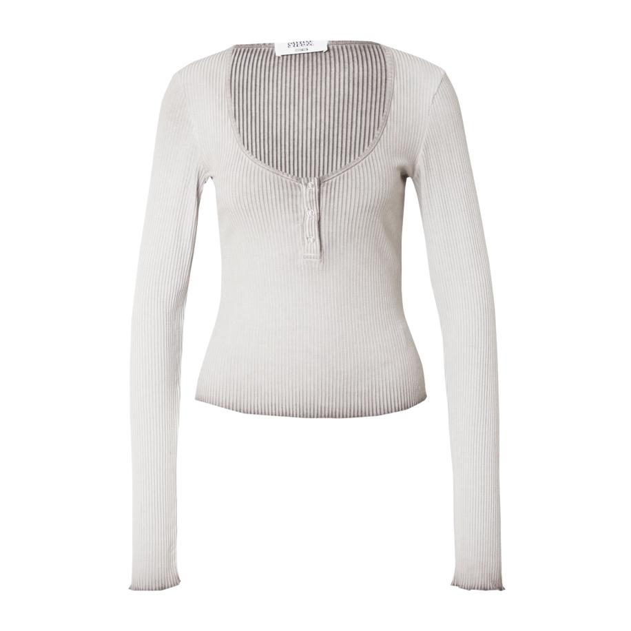SHYX SHYX Shirt Bianca grijs / aardetinten -