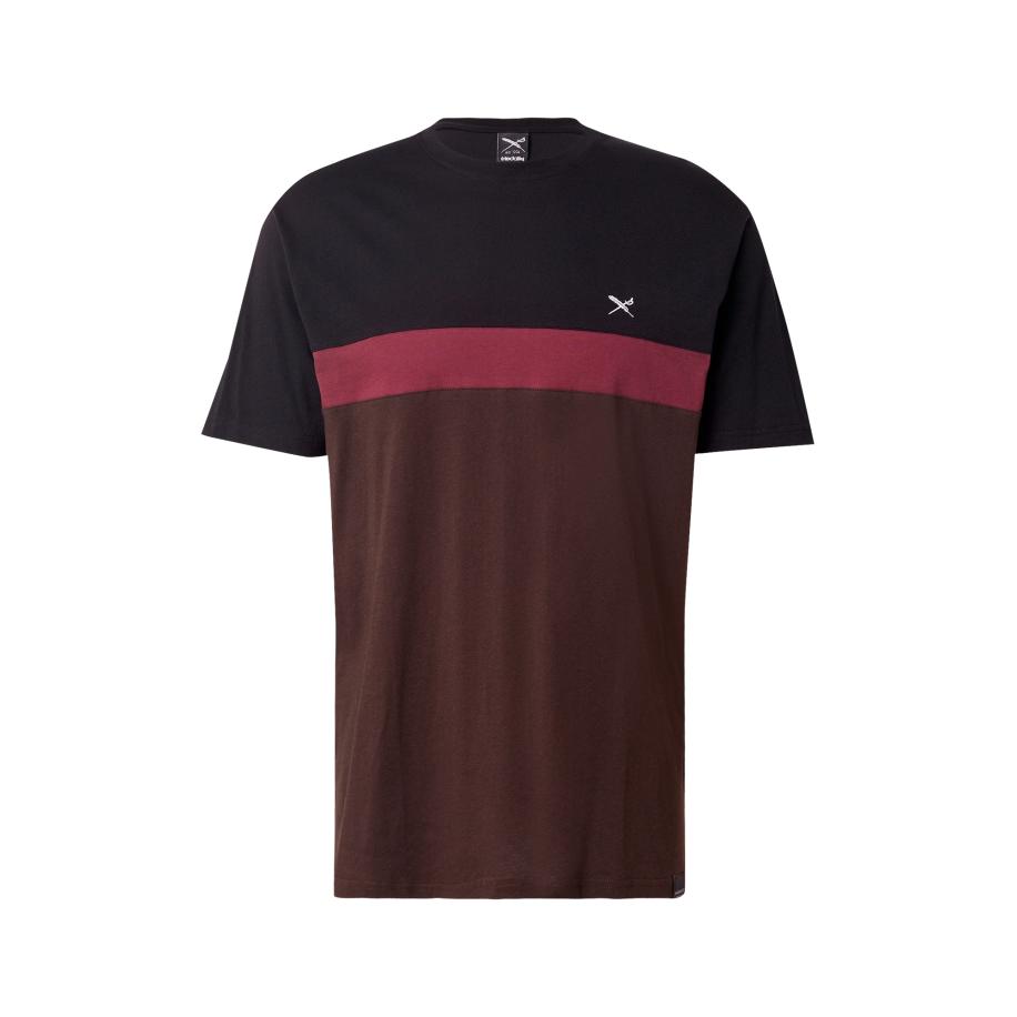Iriedaily Iriedaily Shirt Court bruin / bourgogne / zwart -