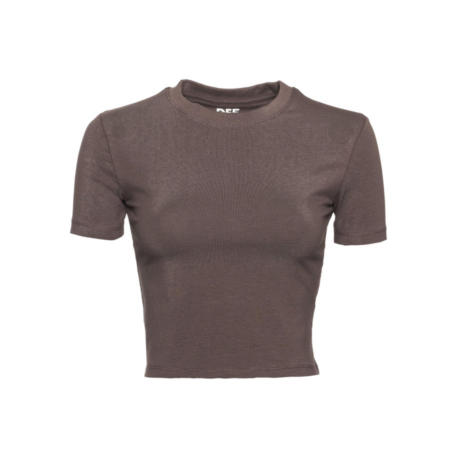 DEF Shirt chocoladebruin Bruin