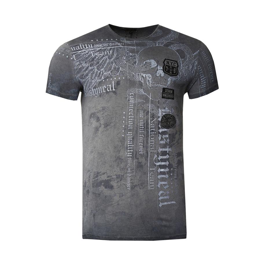 Rusty Neal Rusty Neal Shirt grijs -