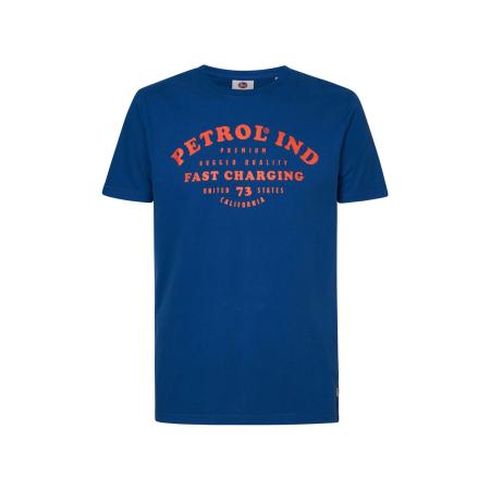 Petrol Industries Petrol Industries Shirt blauw / zalm roze