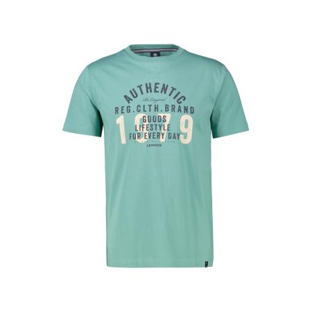 Lerros LERROS Shirt blauw / grijs / natuurwit