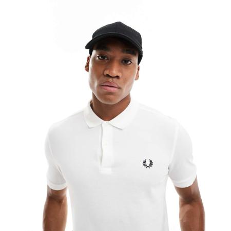 Fred Perry Effen poloshirt in wit