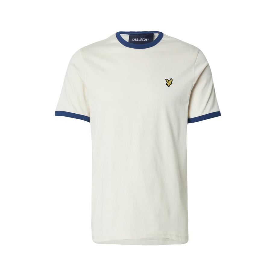 Lyle & Scott Lyle & Scott Shirt Ringer blauw / wit -