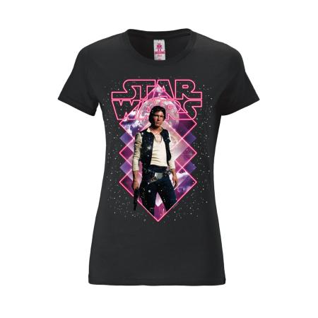 LOGOSHIRT Shirt pink / zwart