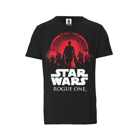 LOGOSHIRT Shirt rood / zwart / wit