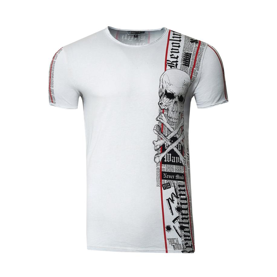 Rusty Neal Rusty Neal Shirt grijs -