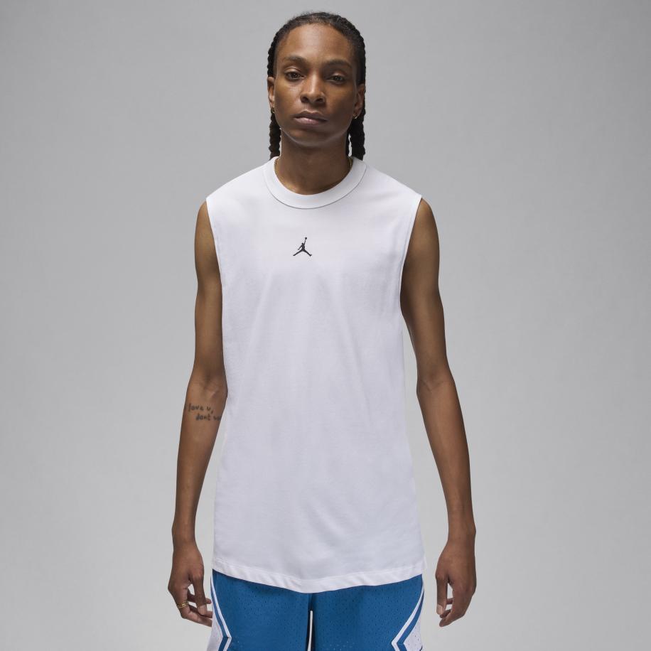 Jordan Sport herentop zonder mouwen met Dri-FIT - Wit Wit
