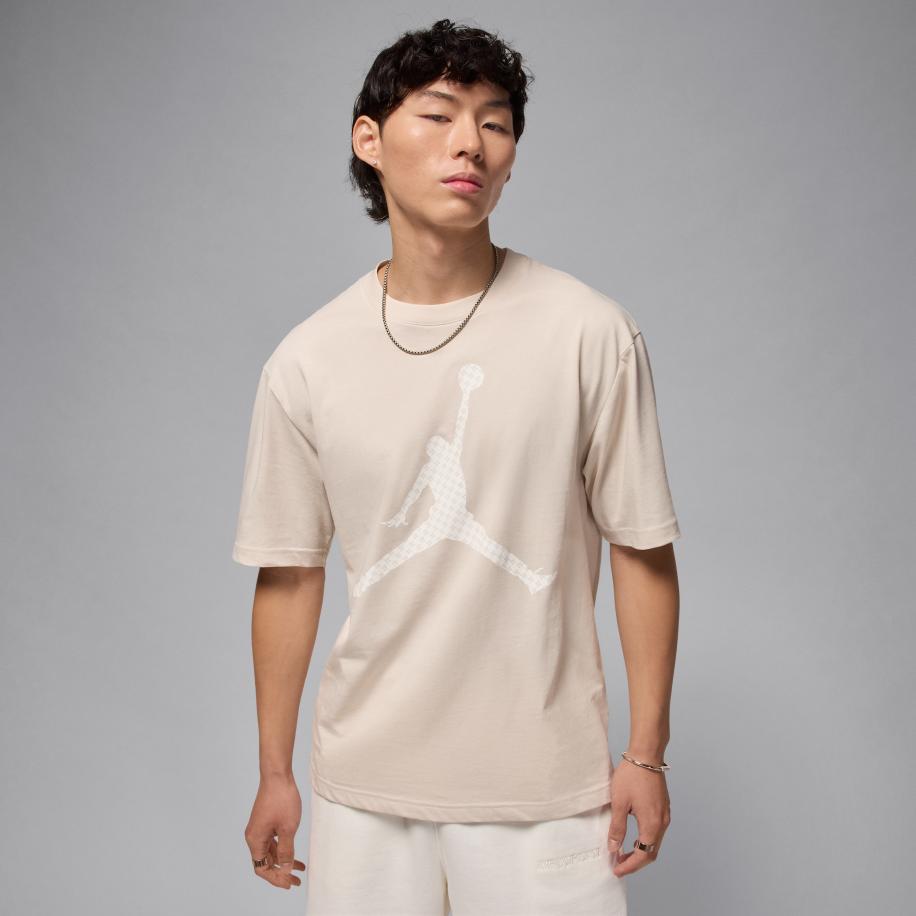 Jordan Brooklyn T-shirt voor heren - Bruin Bruin