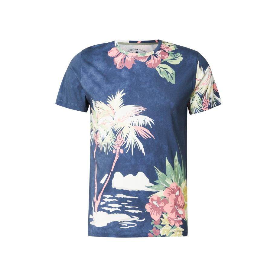 Key Largo Key Largo Shirt GLORY navy / groen / rosa / wit -