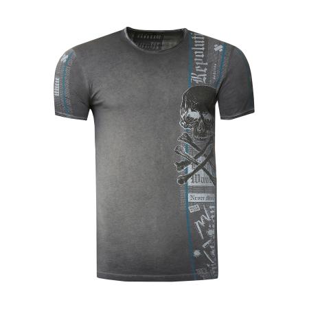 Rusty Neal Rusty Neal Shirt antraciet