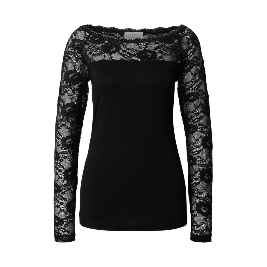 Kaffe Kaffe Shirt Lacy zwart -
