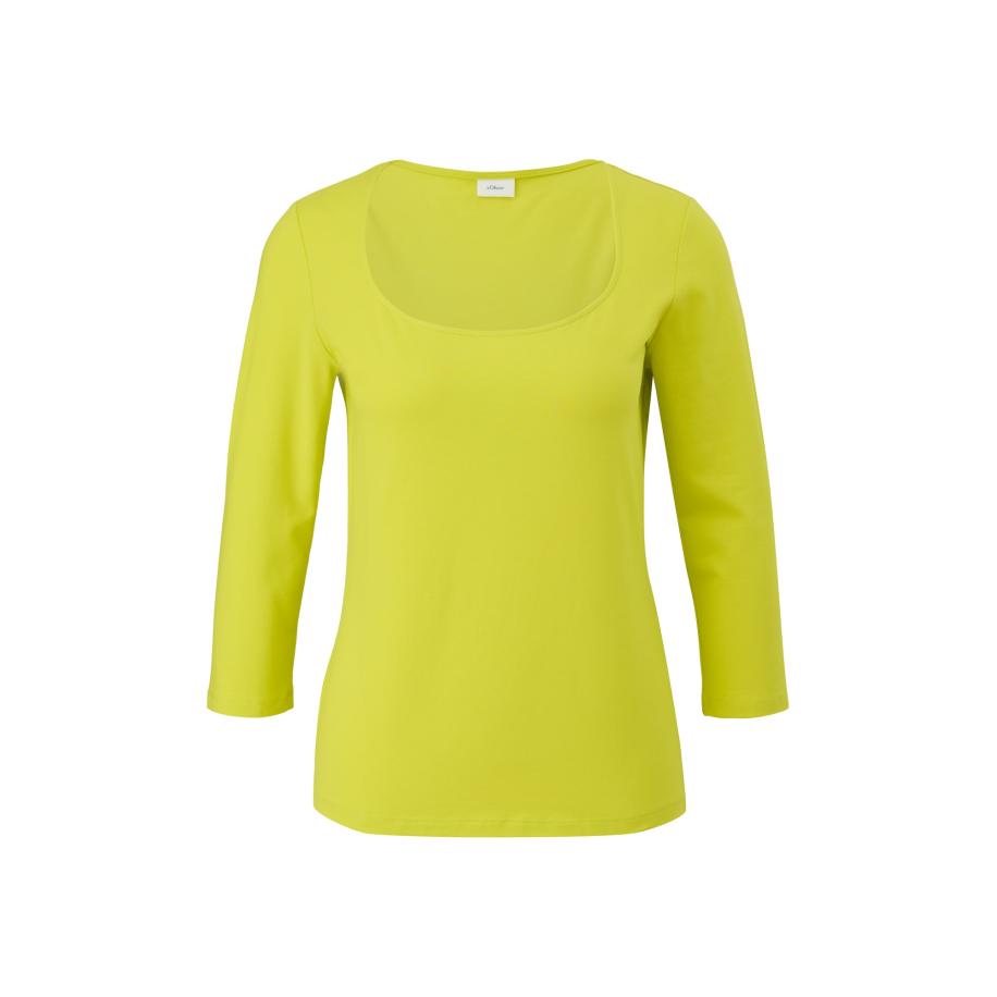 s.Oliver BLACK LABEL Shirt geel Geel