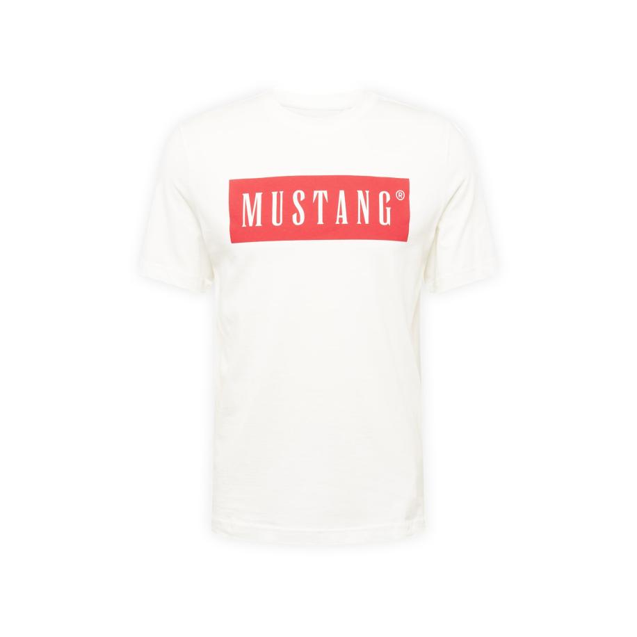 Mustang MUSTANG Shirt Austin crème / rood -