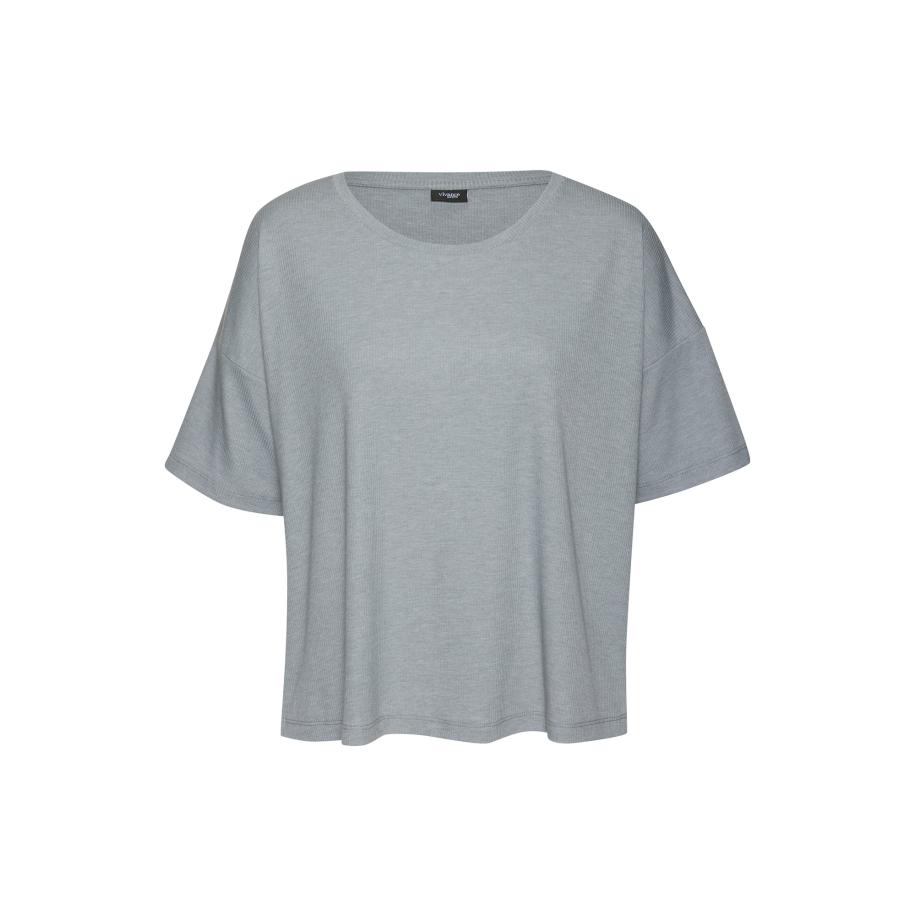 VIVANCE VIVANCE Shirt Dreams grijs / lichtgrijs -