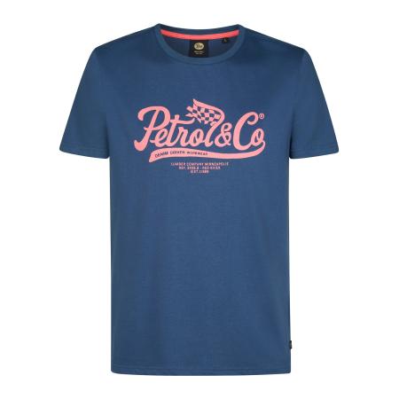 Petrol Industries Petrol Industries Shirt saffier / oudroze