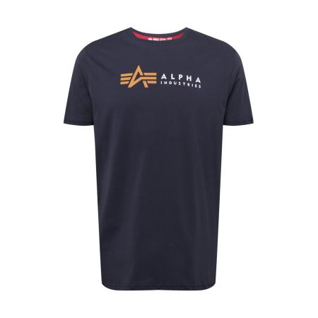 Alpha Industries ALPHA INDUSTRIES Shirt navy / cognac / wit