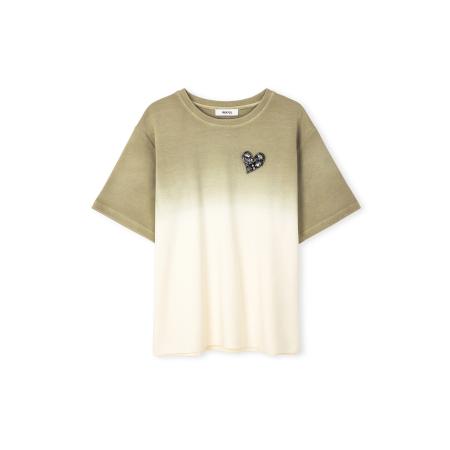 Ipekyol Ipekyol Shirt kaki / zwart / natuurwit