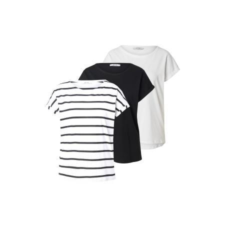 ABOUT YOU ABOUT YOU Shirt Rowan zwart / wit