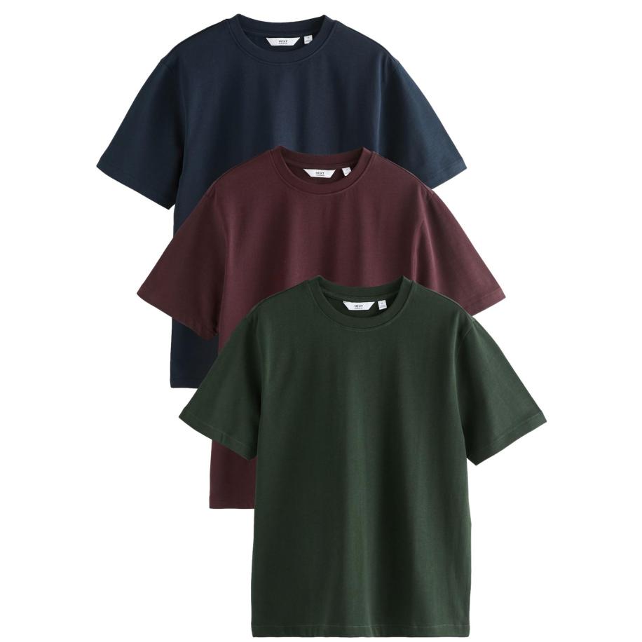 Next Next Shirt marine / spar / wijnrood -