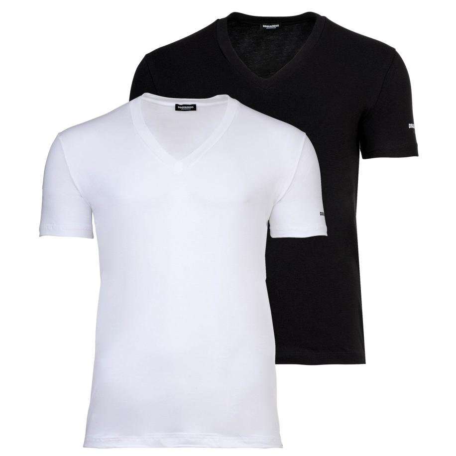 Dsquared2 DSQUARED2 Shirt zwart / wit -