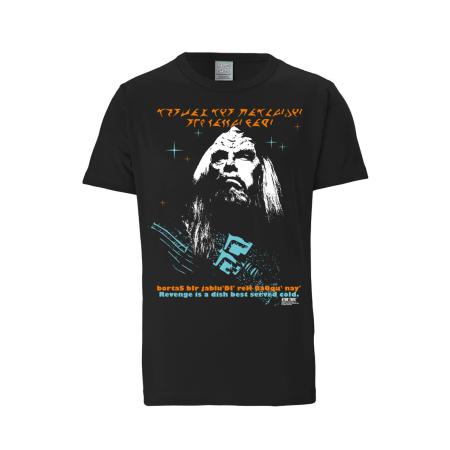 LOGOSHIRT Shirt Star Trek - Klingon zwart