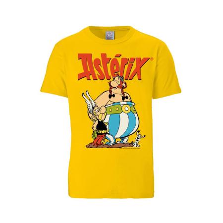 LOGOSHIRT Shirt Asterix der Gallier - Asterix & Obelix geel / gemengde kleuren