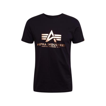 Alpha Industries ALPHA INDUSTRIES Shirt goud / zwart