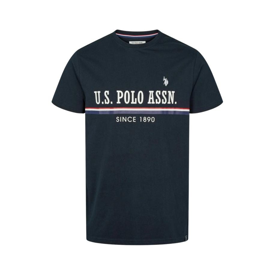 U.S. Polo Assn. U.S. POLO ASSN. Shirt Limited Anniversary saffier / rood / wit -